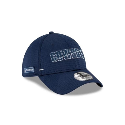 Dallas Cowboys Gorra | New Era NFL Official Summer Sideline 39thirty Stretch Fit Cap Mexico - Azules